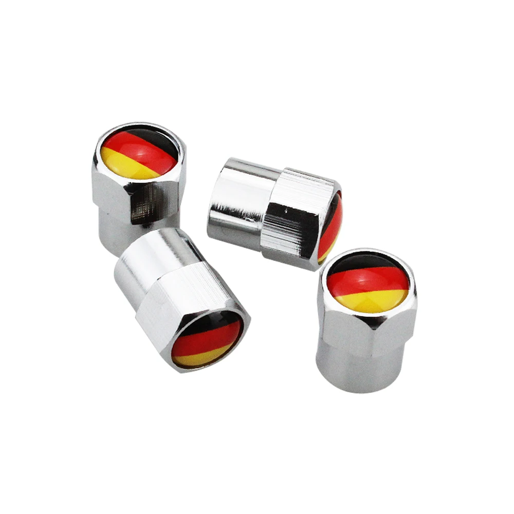 Автомобильные аксессуары Флаг Германии крышка клапана шины металлическая