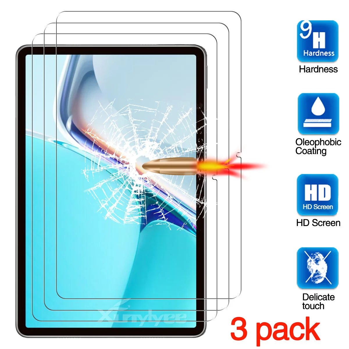 

for Huawei MatePad 11 2021 Screen Protector, Tablet Protective Film Tempered Glass for Huawei MatePad 11 (2021) 10.95"