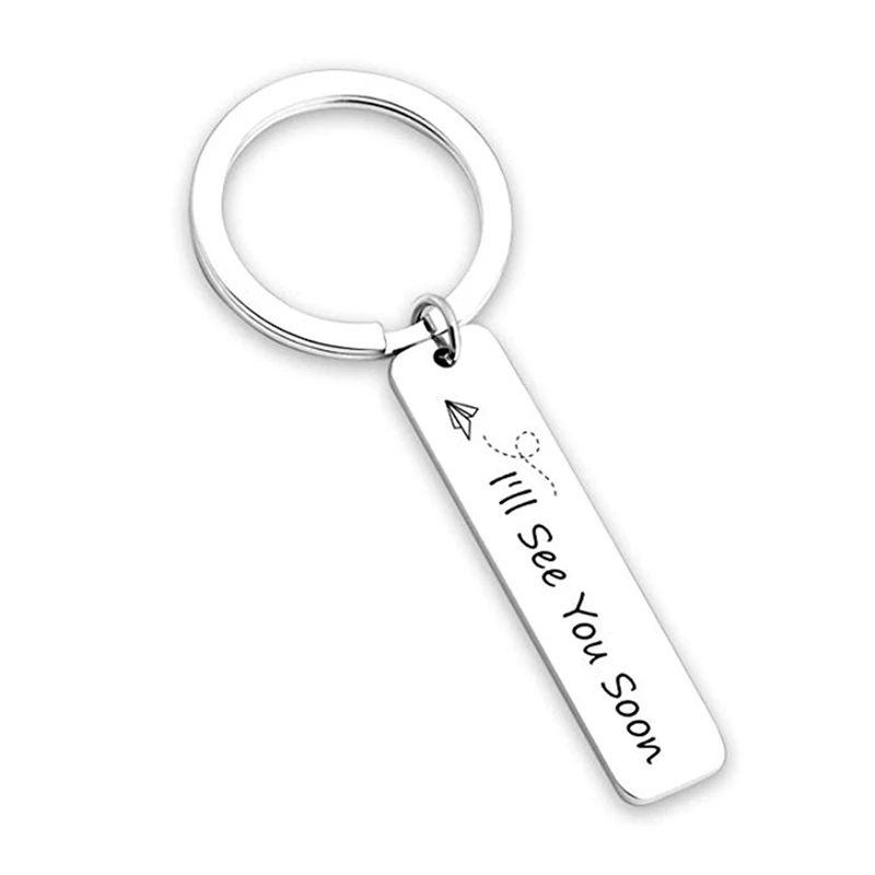 Подарки на дистанцию я скоро увижу вас брелок для ключей ювелирные изделия