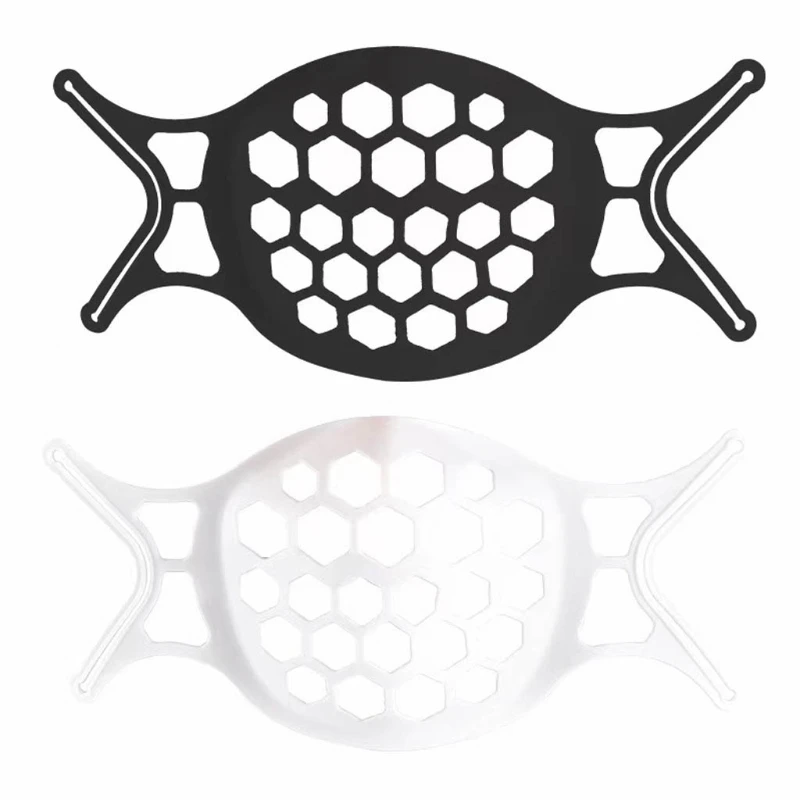 Многоразовый силиконовый держатель для маски лица 3D защитный кронштейн губной