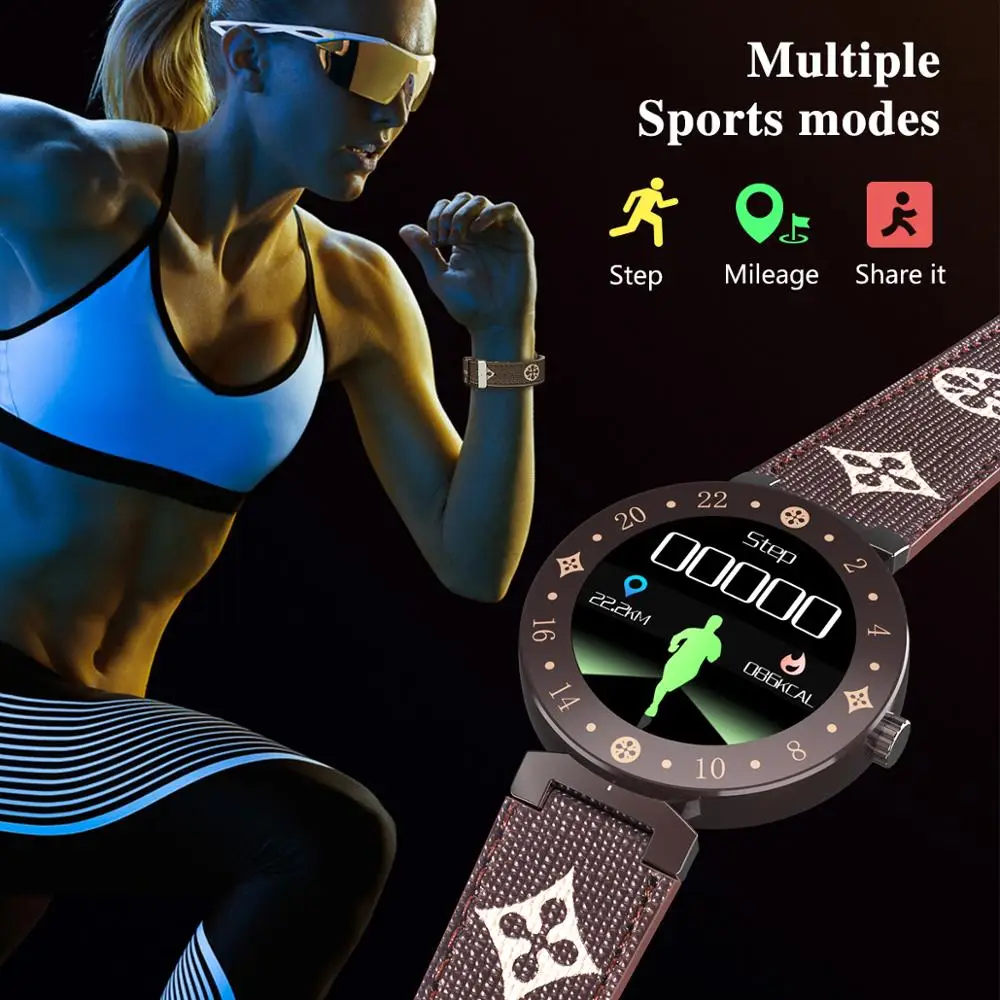 Lerbyee R98 Fitness Tracker Blood Pressure Waterproof Smart Band Heart Rate Sleep Monitor Bracelet Women Watch Fashion | Электроника