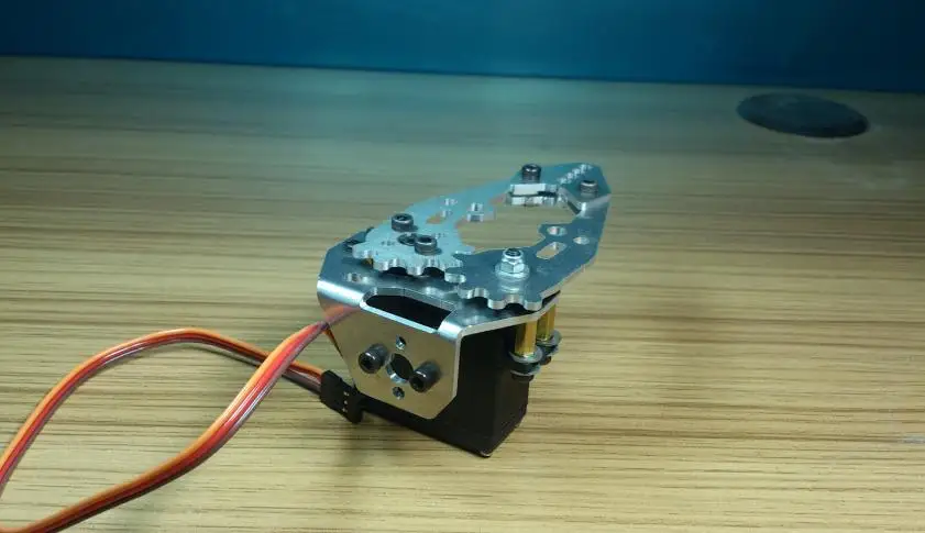 Small Metal Robot Claw Robotic Gripper Mechanical Arm Clamp with 180 Degree Servos for Arduino DIY Project STEM Toy Parts | Игрушки и