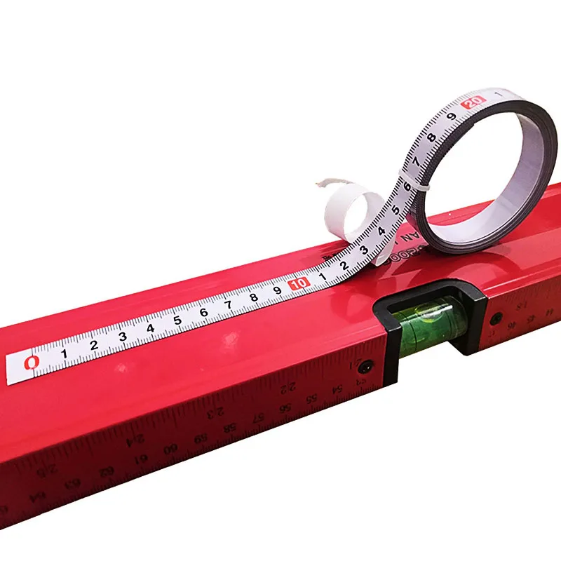 

Sticky scale steel ruler forward and reverse middle minute ruler with glue scale tape measure self-adhesive ruler sticky ruler w
