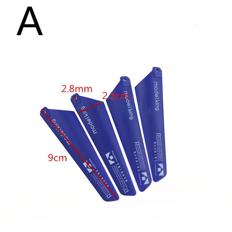 8 шт. лопастные винты для вертолета 12*2 3*0 3 см 16x2 7x0 35 17*3*0 18*2 7*0 см|diy parts|main bladesrotor blade |