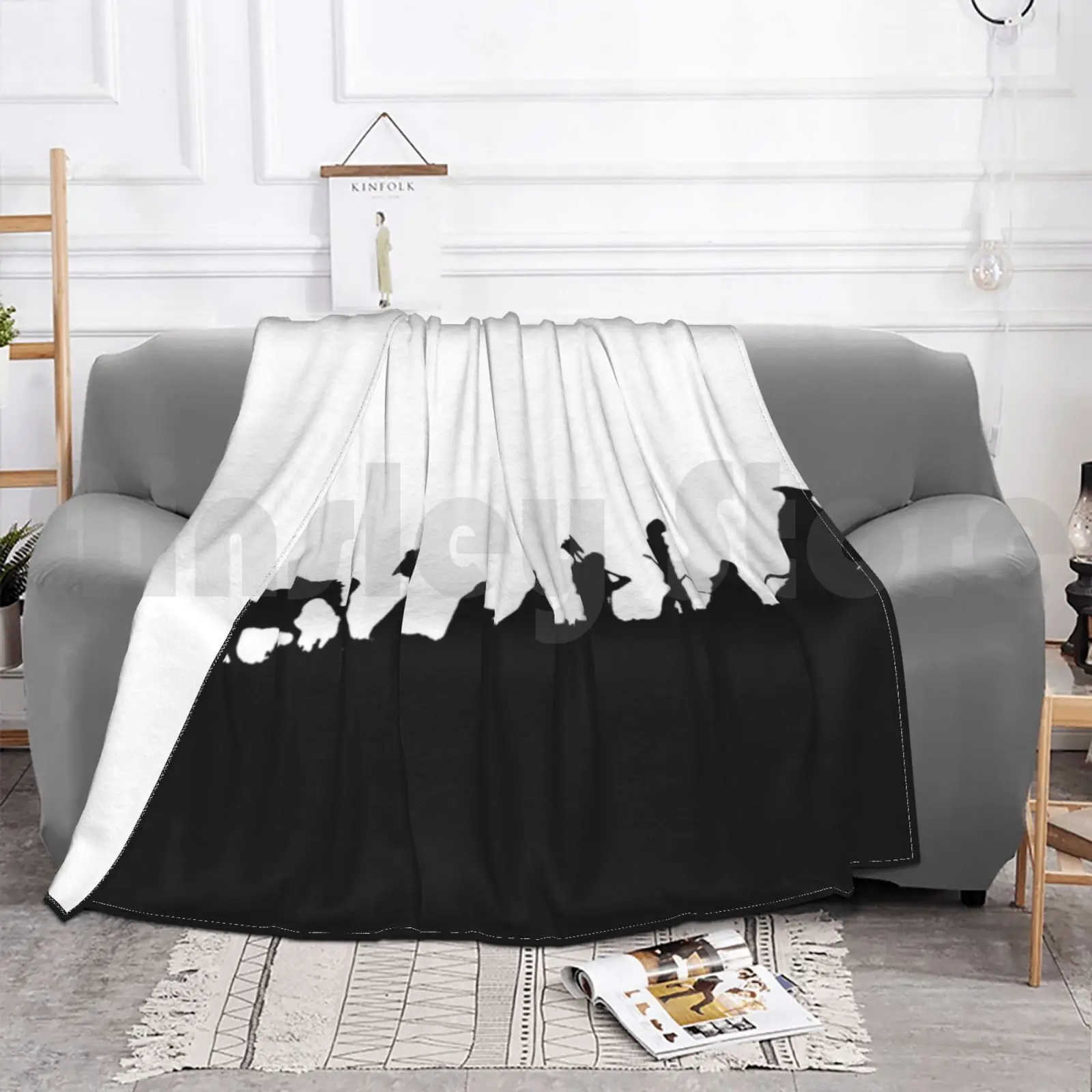 Искусственное одеяло для дивана-кровати путешествия гвардал Толкин средней