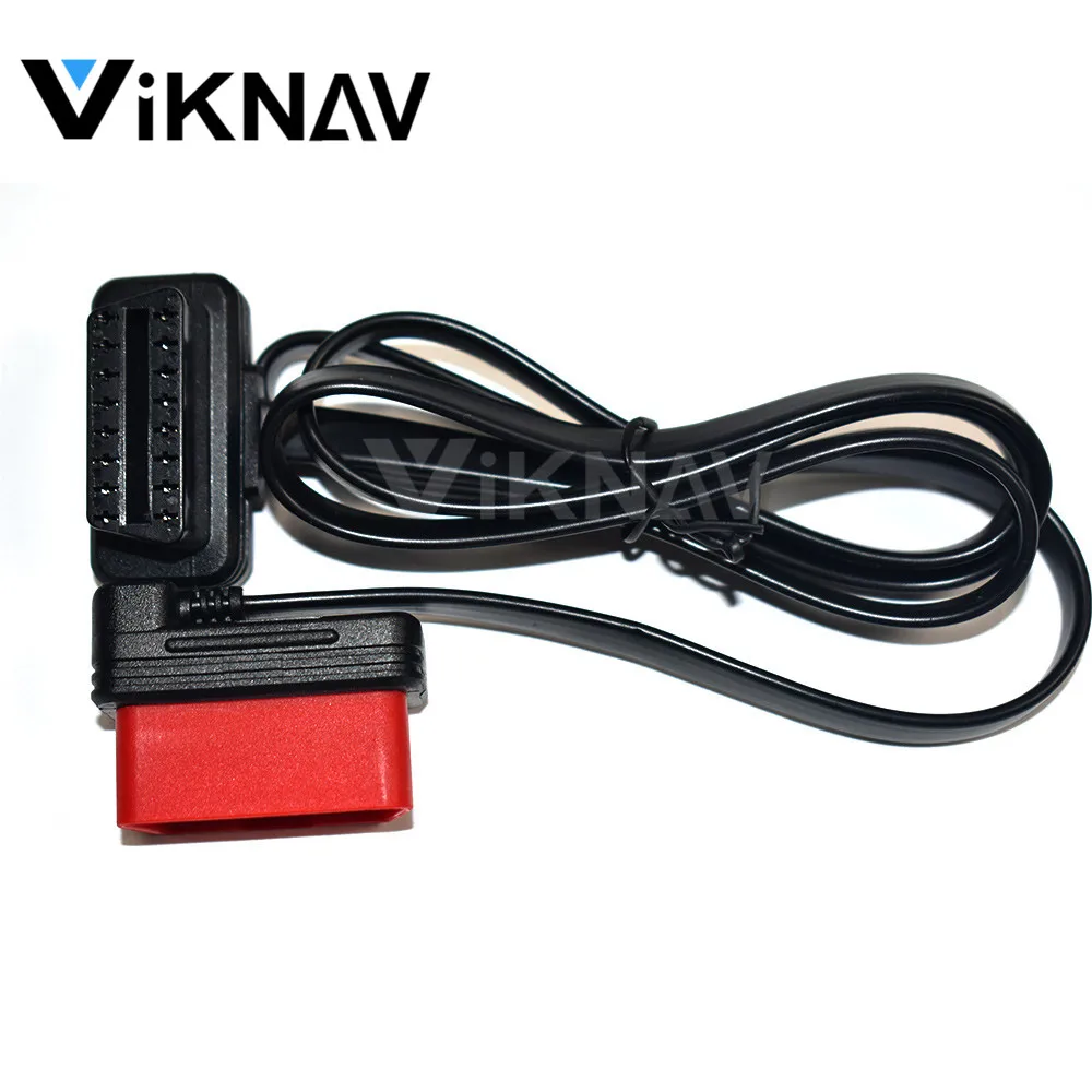 

OBD2 Splitter Extension Cable Car Diagnostic Extender Cord Adapter OBDII Connector Male to Female Ultra Flat Low Profile Line