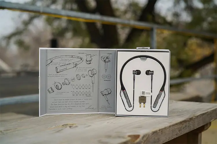 1 еще E1004BA двойной драйвер BT ANC Bluetooth HiFi наушники-вкладыши IEM Поддержка беспроводного и проводного воспроизведения спортивные наушники MIC AAC