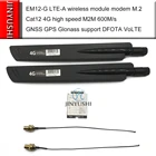 Модем EM12-G, LTE-A, беспроводной модуль с антеннами M.2, Cat12, 4G, высокоскоростной, M2M, 600 мс, GNSS, GPS, ГЛОНАСС, поддержка DFOTA VoLTE
