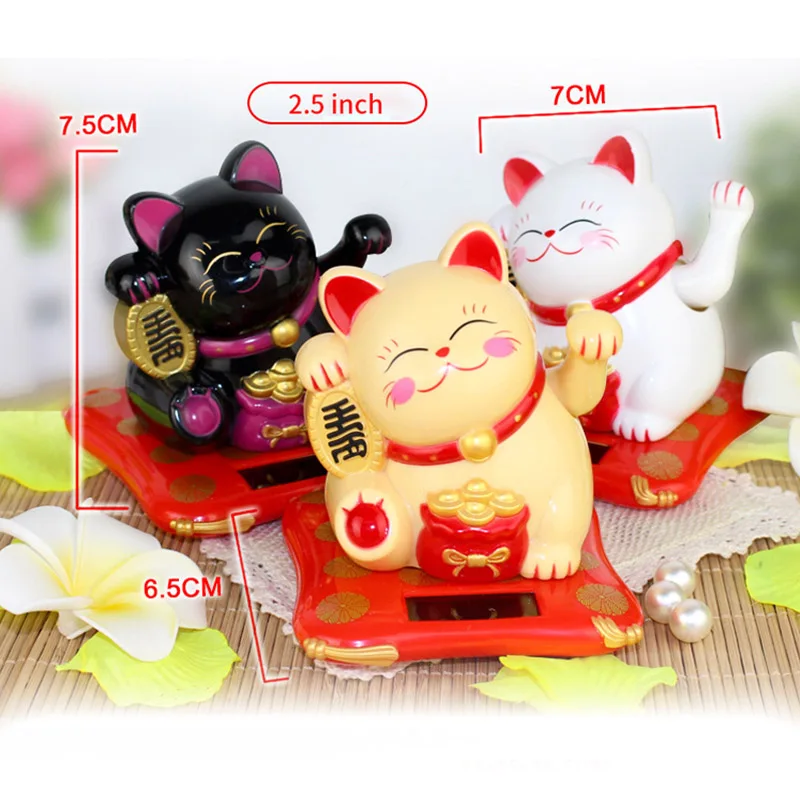 Талисман Кот плутус 2 5 дюйма для богатства и удачи милый приветственный машущий