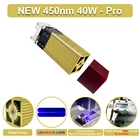 Лазерное дерево, новинка, 450 нм, 40 Вт, мощный лазерный модуль с синим светом для резки, гравировки древесины, лазерные инструменты с ЧПУ сделай сам