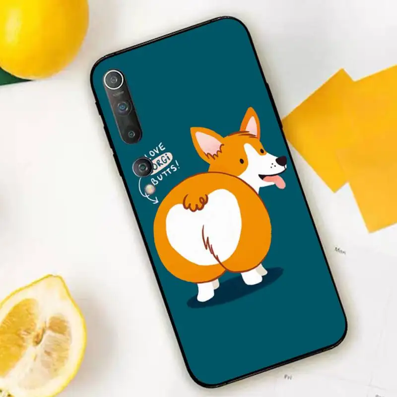 TOPLBPCS мультяшный милый корги собака мягкий чехол для телефона Xiaomi mi 5 6 plus 6x8 8se 8lite 9