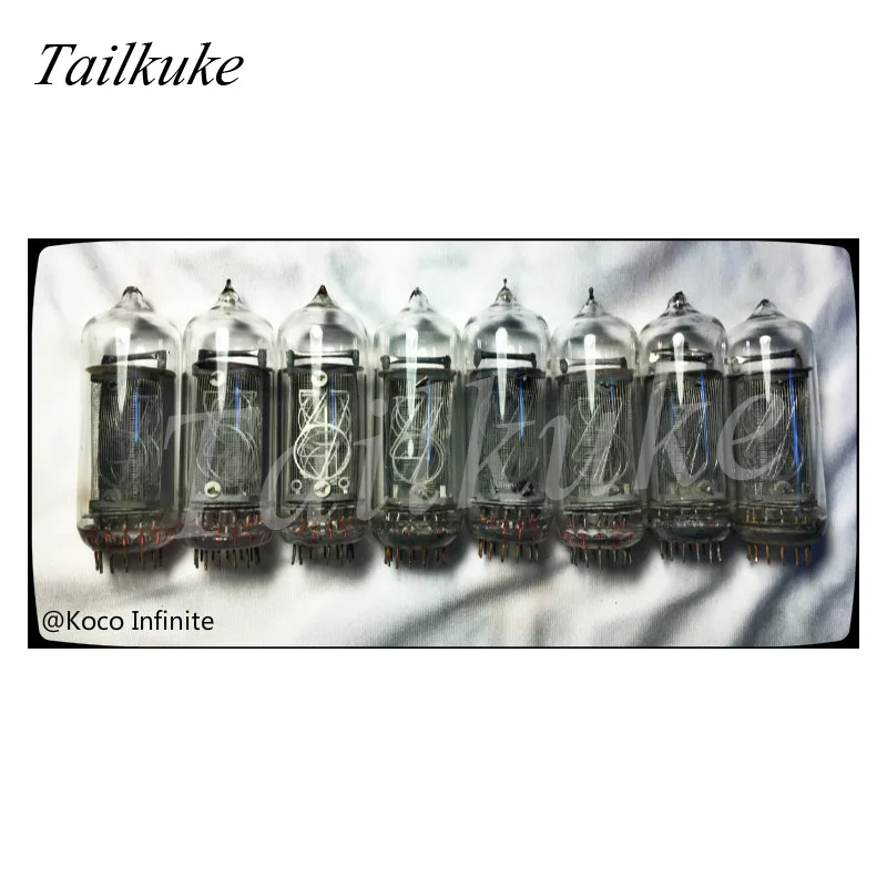 Светящаяся цифровая электронная трубка IN14 часы с микроконтроллером креативная