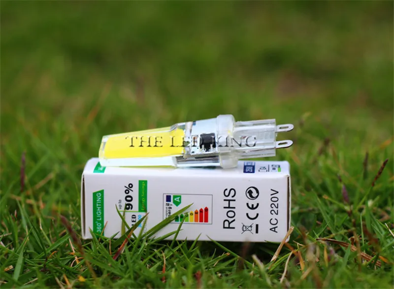 Суперъяркие светодиодные лампы G9 с регулируемой яркостью 220 В 7 Вт 10 15