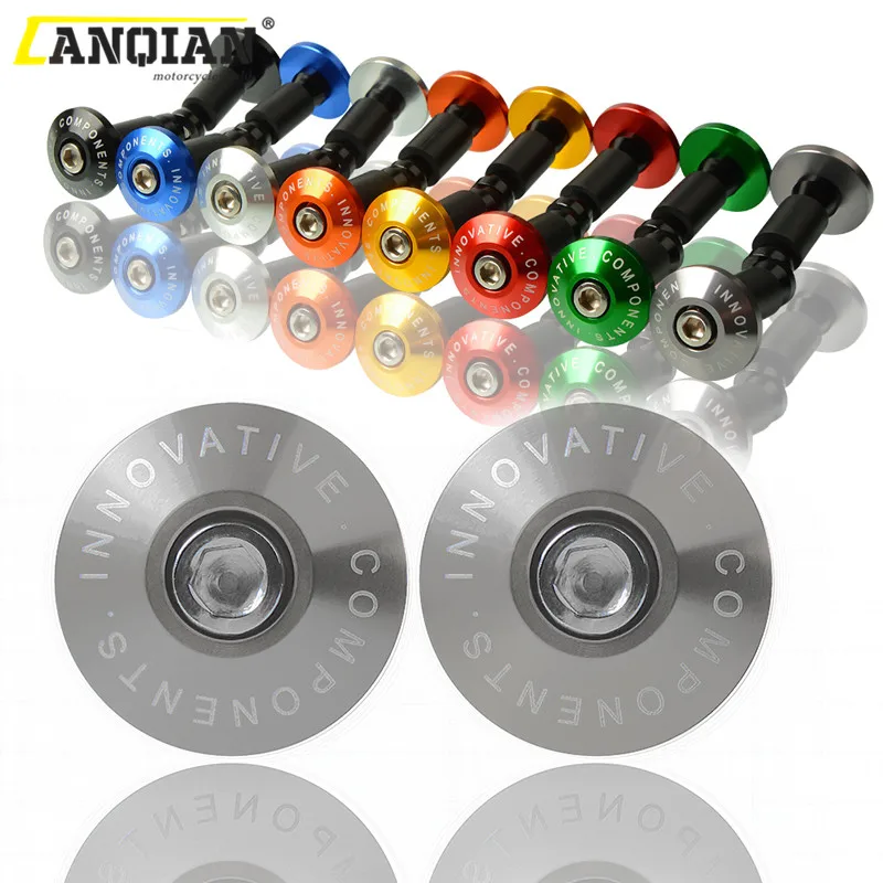 Руль мотоцикла колпачок ручка бар концы стопор против скольжения ручки для suzuki