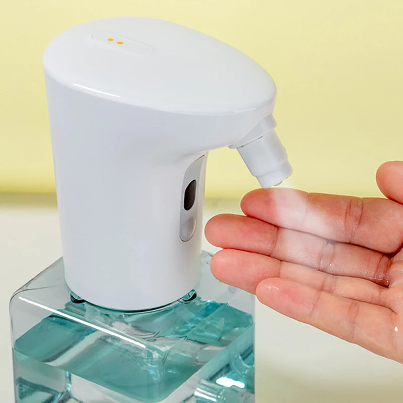 

450ML Auto Alcohol Spray Dispenser Contactless Hand Cleaner Dispenser with Infrared Sensor for Kitchen (USB Charging)