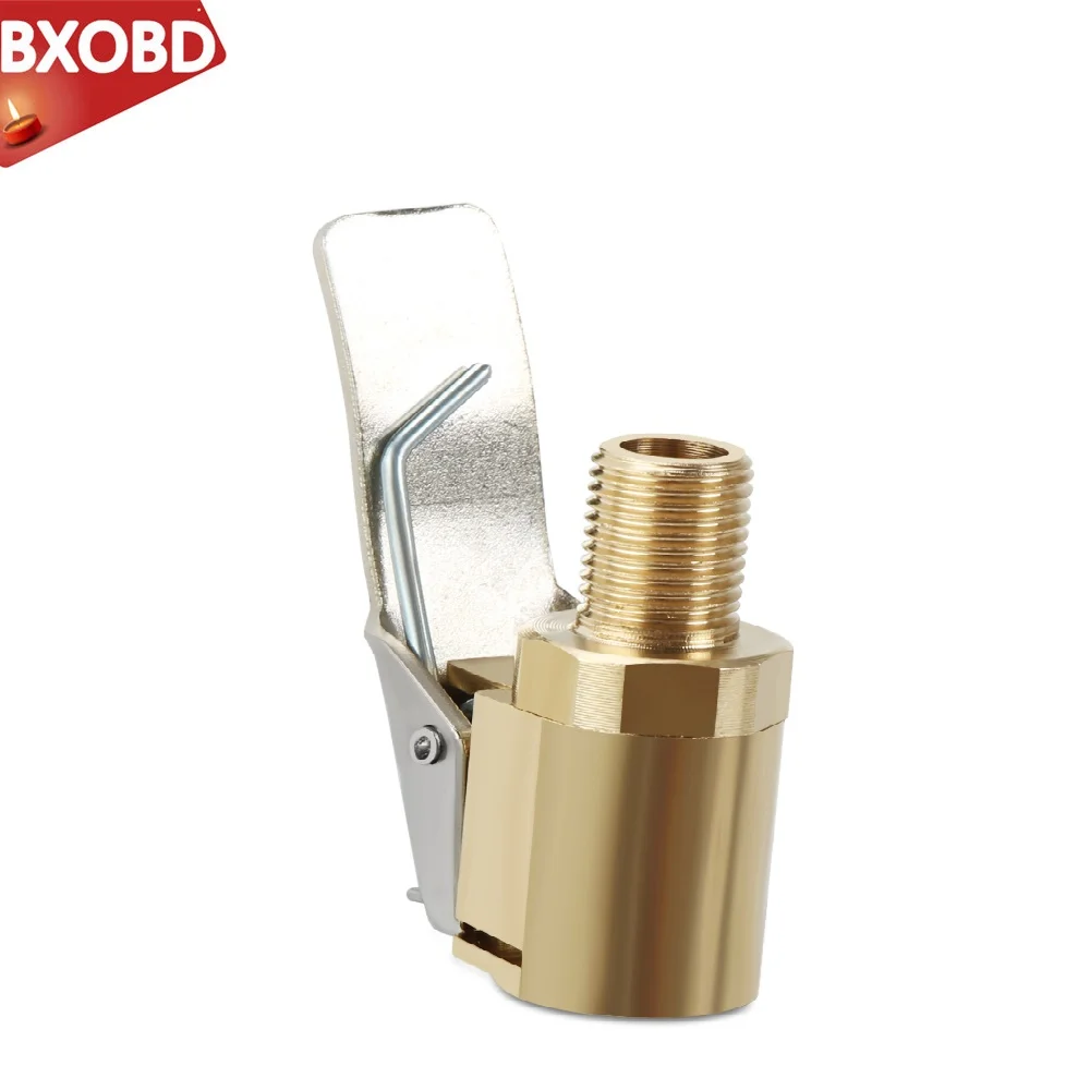 Автомобильный 8 мм латунный патрон для шин воздушный насос зажим клапана