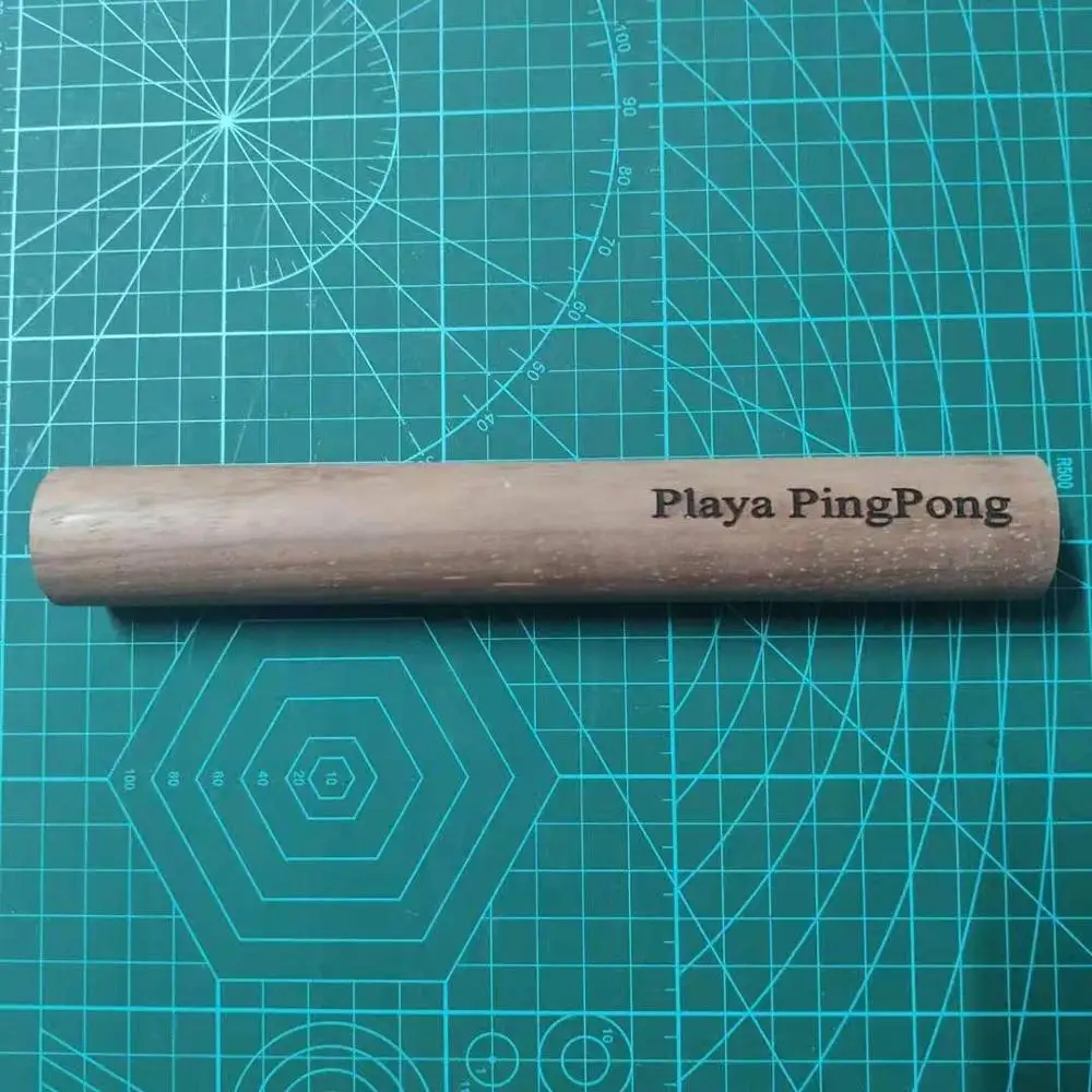 Black walnut Playa PingPong Professional Woods Table Tennis Rubber Roller for Assembling Ping Pong Bat Table Tennis Racket Accessories Tools - Цвет: Black walnut