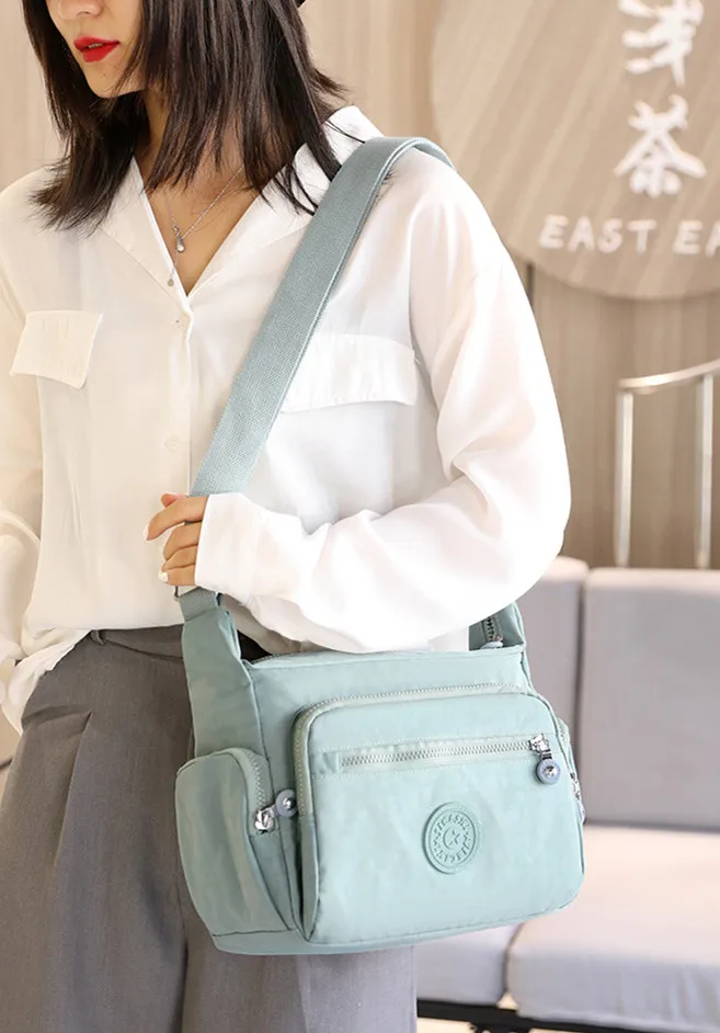

Luxury Women Messenger Bag Waterproof Nylon Shoulder Bags Casual Top-handle Ladies Handbag Travel Tote Women's Crossbody Bag