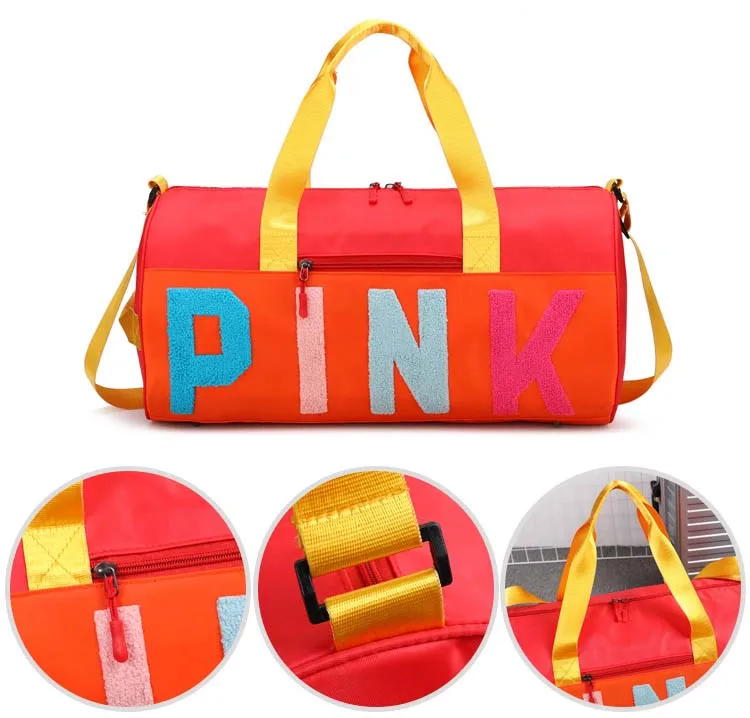 Women Fitness Travel Bag For Sports Gym Bolsas Designer Waterproof Handbags for Women Large Capacity Shoulder Bags for Girl