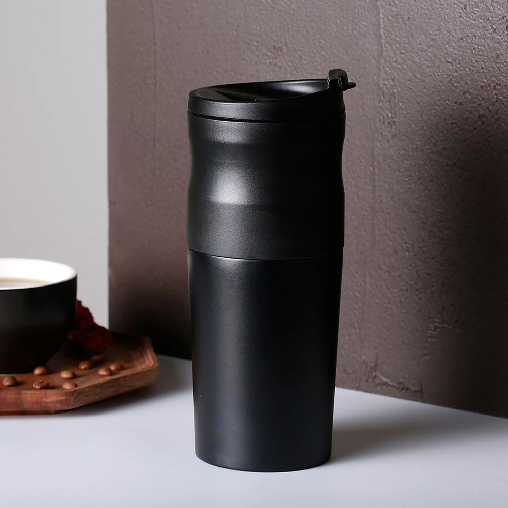 

Electric Coffee Cup 427ML Xiaomi MG7312 Stainless Steel Vacuum Insulation Grinder Double Layer Filter Mini Portable Kitchen Home
