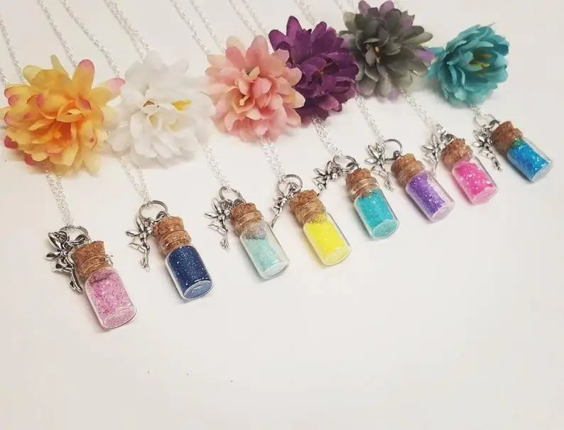 Ожерелье для девочек пыль фальшивой ожерелье цветное на заказ детские ювелирные