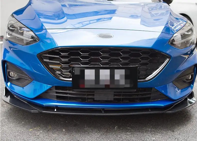 Для Ford Focus SC ABS защита для заднего бампера 2018 2019 Body kit задний спойлер передней
