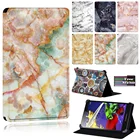 Чехол для планшета подходит для планшета Lenovo Tab 2 A8(A7-10A7-10F)A10-70Lenovo Tab 3 7 EssentialLenovo Tab 3 10,1Tab 4(88 Плюс1010 Plus) -мрамор серии
