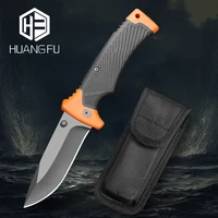7cr17mov blade tactical folding knife g10 abs handle hunting survival pocket knives edc multi tools mens collection gift