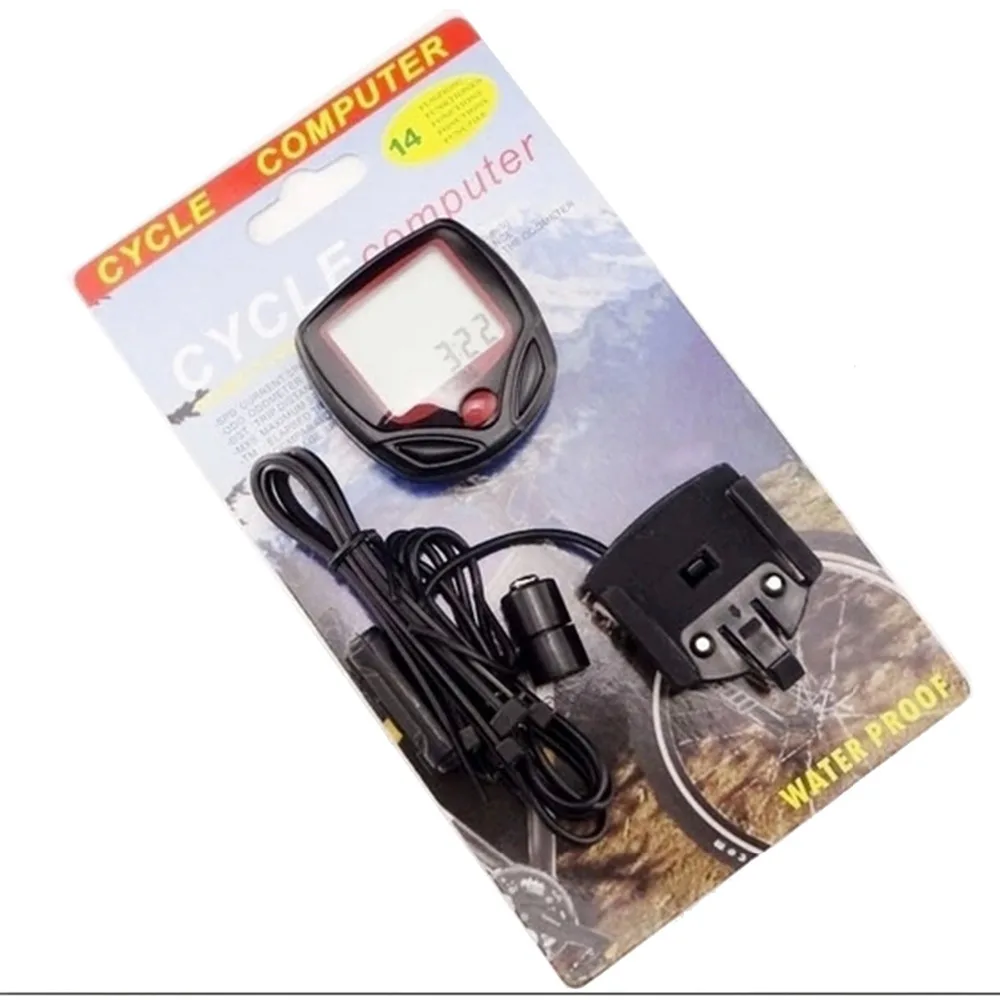 Велосипедный одометр водонепроницаемый велосипедный компьютер 15
