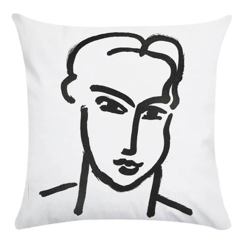 Художественная Подушка Henri Matisse наволочки ручная роспись портреты эскиз