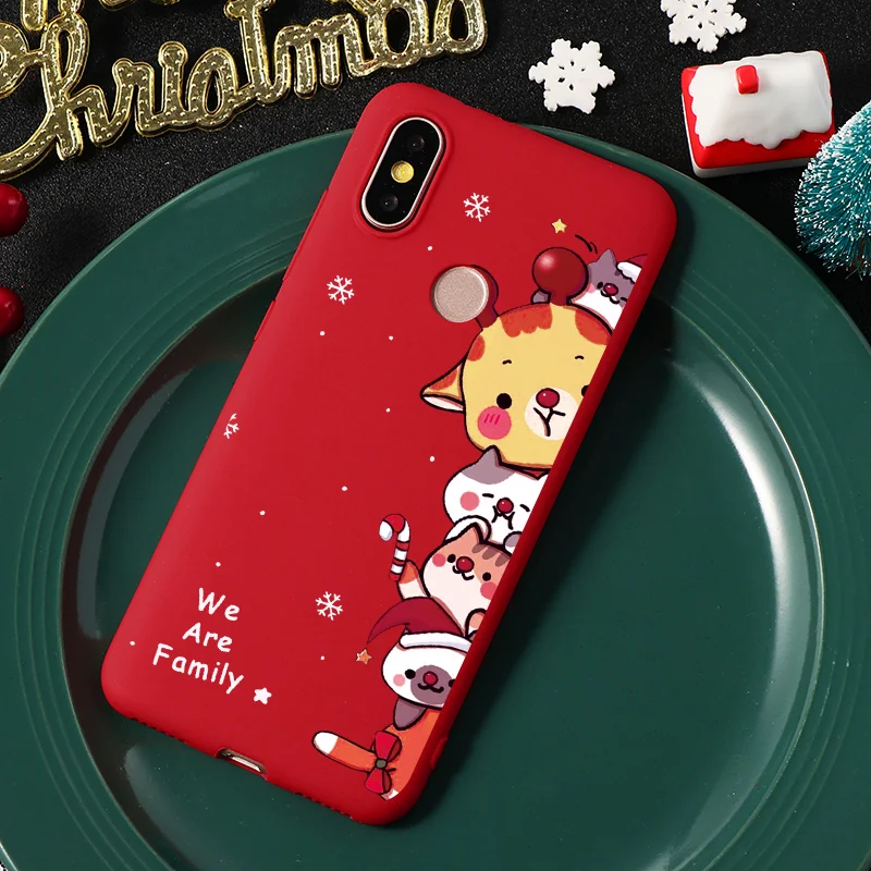 Kho-5zhixdwu Рождество Лось для ТПУ Xiaomi mi CC9 9T Pro 9 SE F1 A1 A2 5X6X8 Lite красный mi Note 8 7 6 5 Pro 7 K20 Pro 7A 6A счастливый новогодний чехол - Цвет: Kho-5zhixdwu