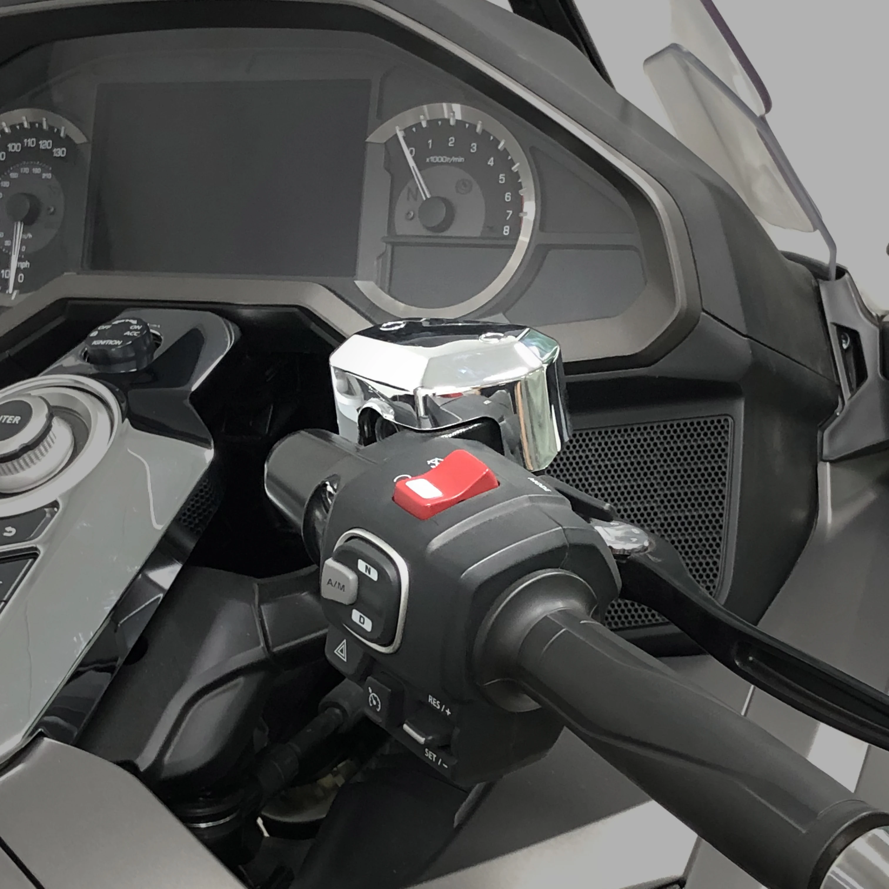 Хромированный чехол для HONDA GOLD WING1800 GL1800 GL1800B F6B, масляный горшок тормозной муфты