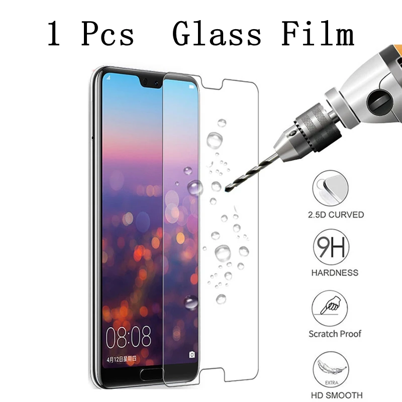 Для Xiao mi Red mi Note 7 5 6 Red mi 7A GO 5 Plus 4X K20 mi A3 A2 Lite 8 9 SE mi 9T Pro Флип Роскошный прозрачный mi rror Smart View чехол - Цвет: Tempered Glass Film