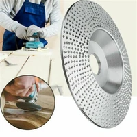 1 pc wood angle grinding wheel sanding carving rotary tool abrasive disc for angle grinder tungsten carbide coating bore shaping