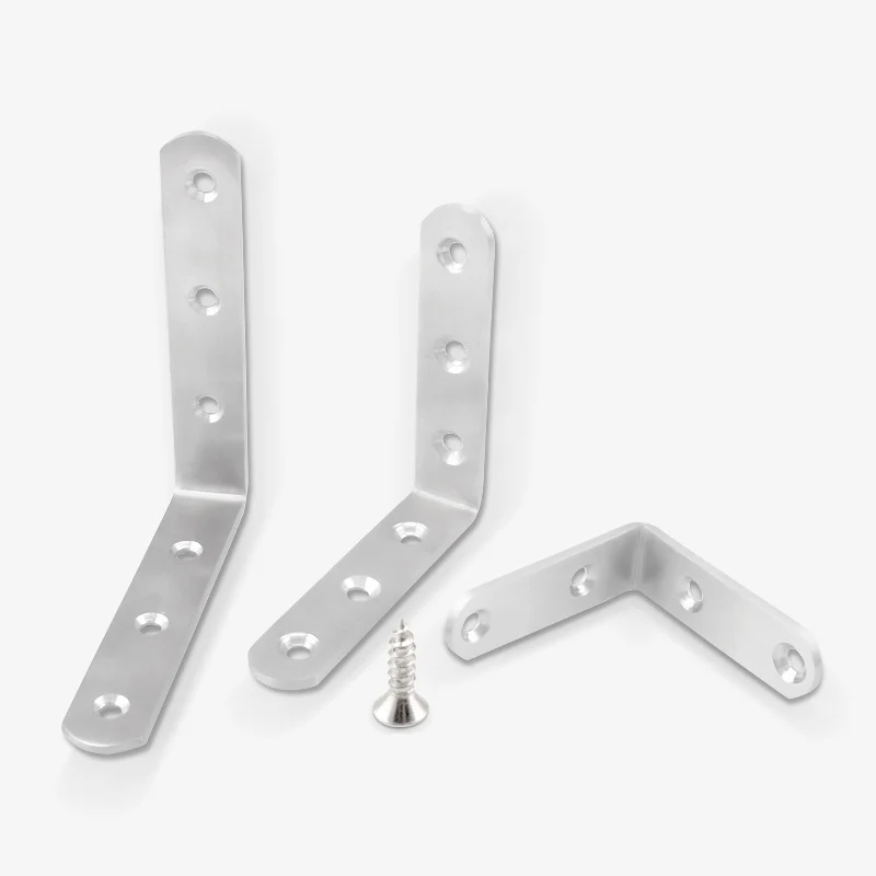 Высокое качество нержавеющая сталь l образный угловой код правая угловая скобка