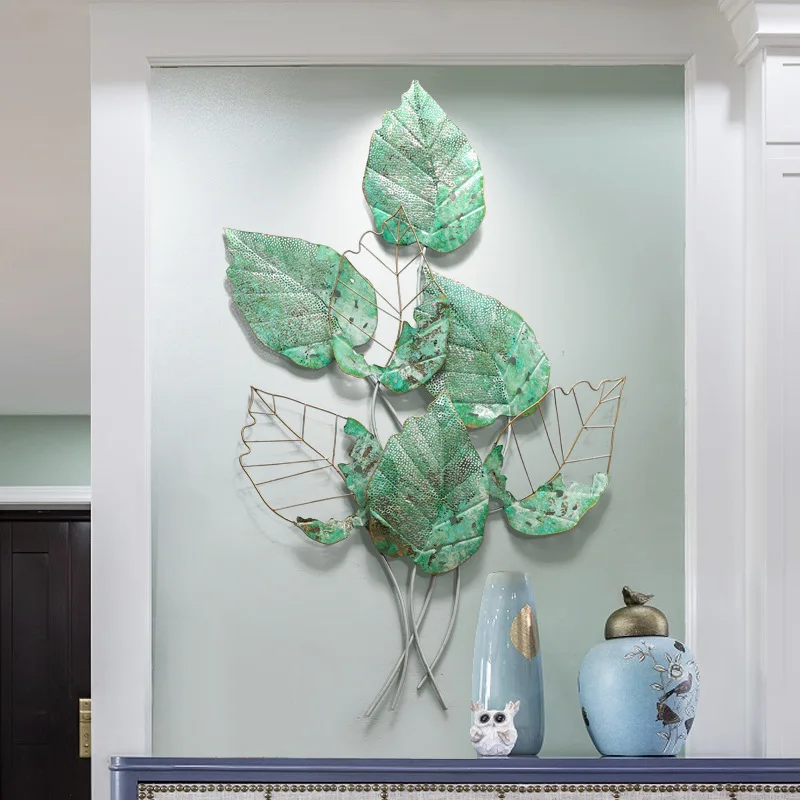 

3D Wall Hanging American Living Room Porch Bedside Hollow Iron Wall Decoration Corridor Metal Wall Decorations Room Decoration