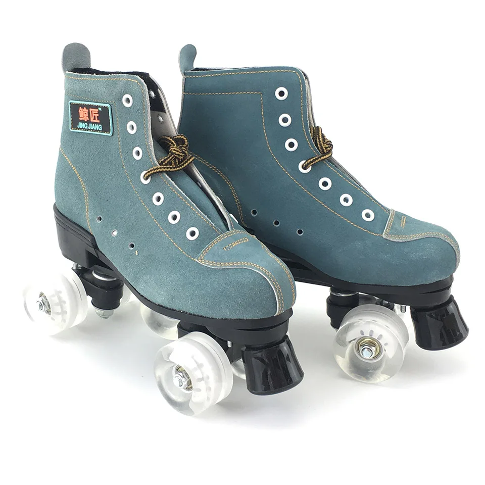 BSTFAMLY роликовые коньки из искусственной кожи для взрослых двойные две обувь