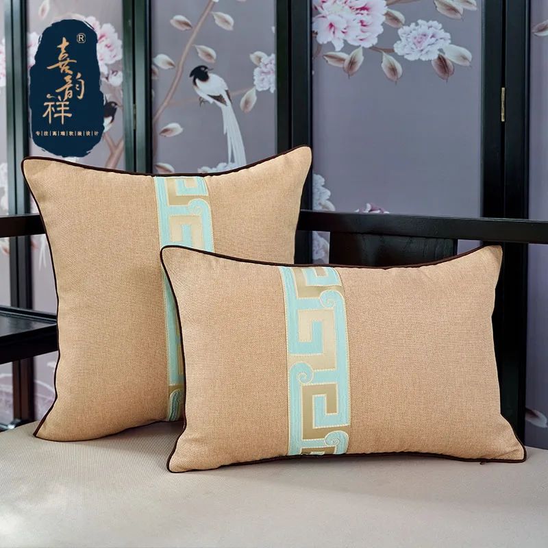 Китайские вышитые декоративные подушки Наволочки для дивана наволочки
