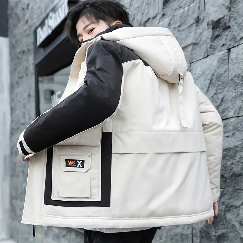 Новая коллекция han мужская хлопковая стеганая одежда рабочая пуховая куртка зима