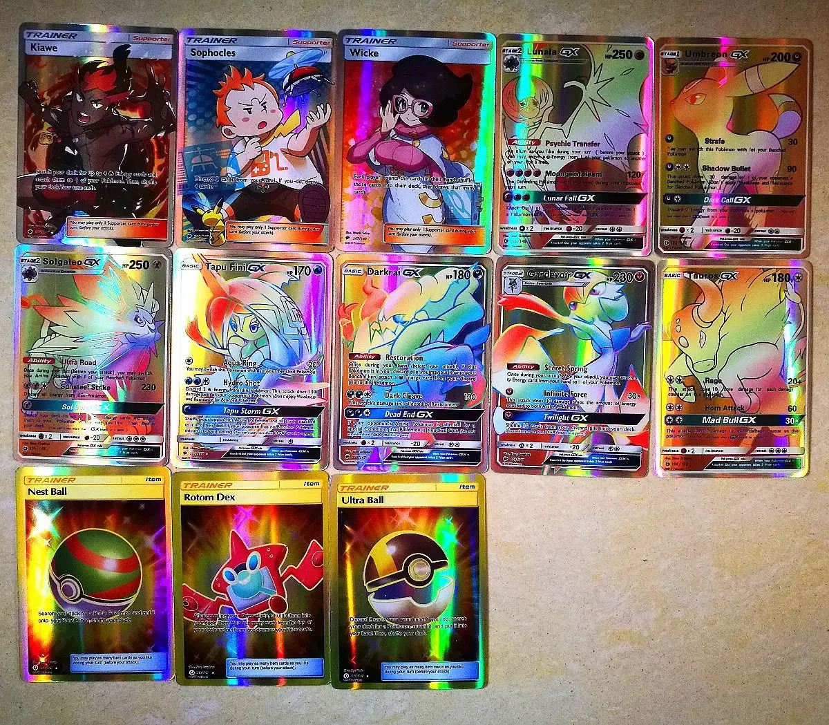 100 шт./компл. Pokemon TAKARA TOMY тренер GX EX GA боевые игрушки хобби Коллекционные вещи игра Коллекция аниме-открытки для детей