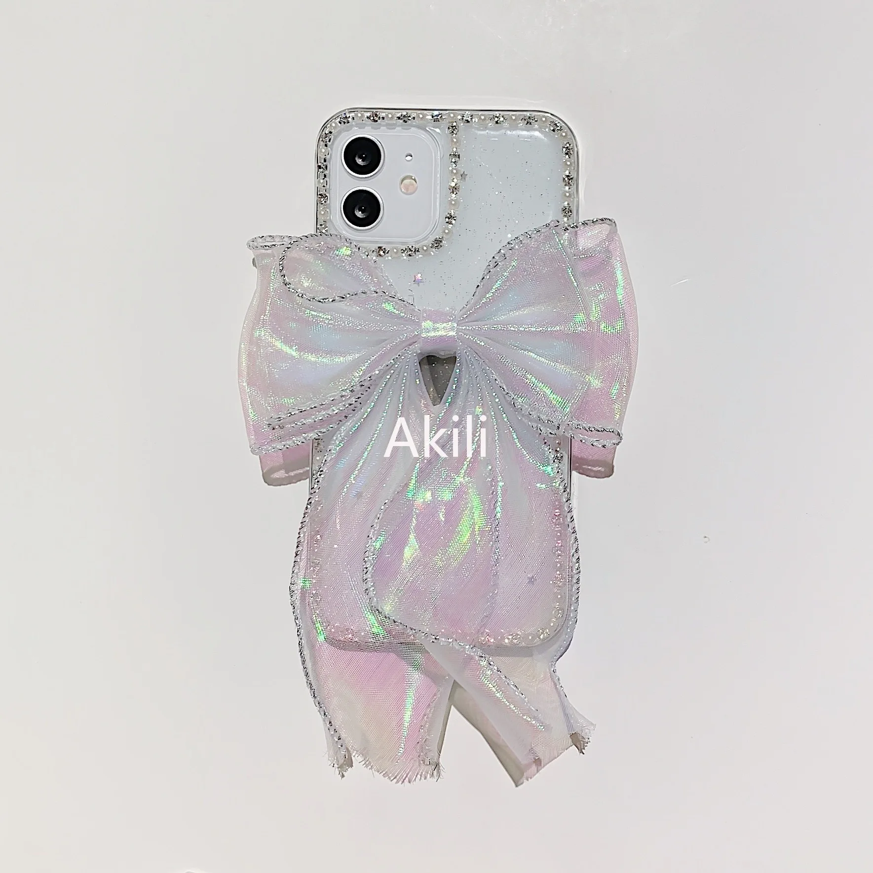 

Кружевной бант Disney для IPhone12/11ProMax X/XS/XR Apple чехол для телефона, подходит для 7/8, 360, полное покрытие zz0420-2