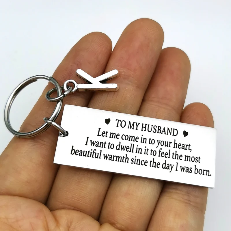 Для моего мужа жены брелок подарок на День святого Валентина для него свадьбу