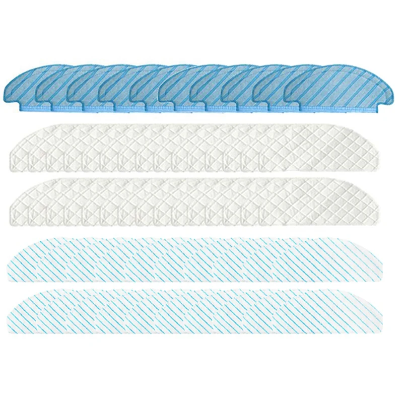 

Vacuum Cleaner Disposable Mop Pads Mop Cloth Rags Spare Parts For ECOVACS DEEBOT OZMO T8 T8 AIVI
