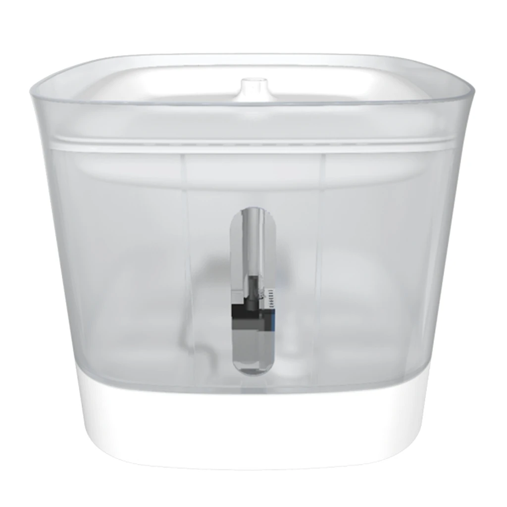 

Cat Water Fountain, Pet Water Fountain with Intelligent Pump and LED Indicator for Water Shortage Alert, 2L Water Level Window
