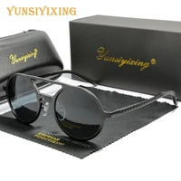 yunsiyixing aluminum magnesium mens sunglasses polarized vintage luxury brand sun glasses driving accessories eyewear male 8200