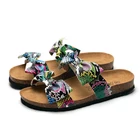 Женские шлепанцы со змеиным принтом, Уличная Повседневная обувь на плоской подошве, брендовые летние Тапочки