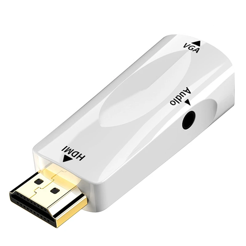 Кабель преобразователь HDMI VGA с аудио 1080P видео преобразователем для ПК BOX HDTV