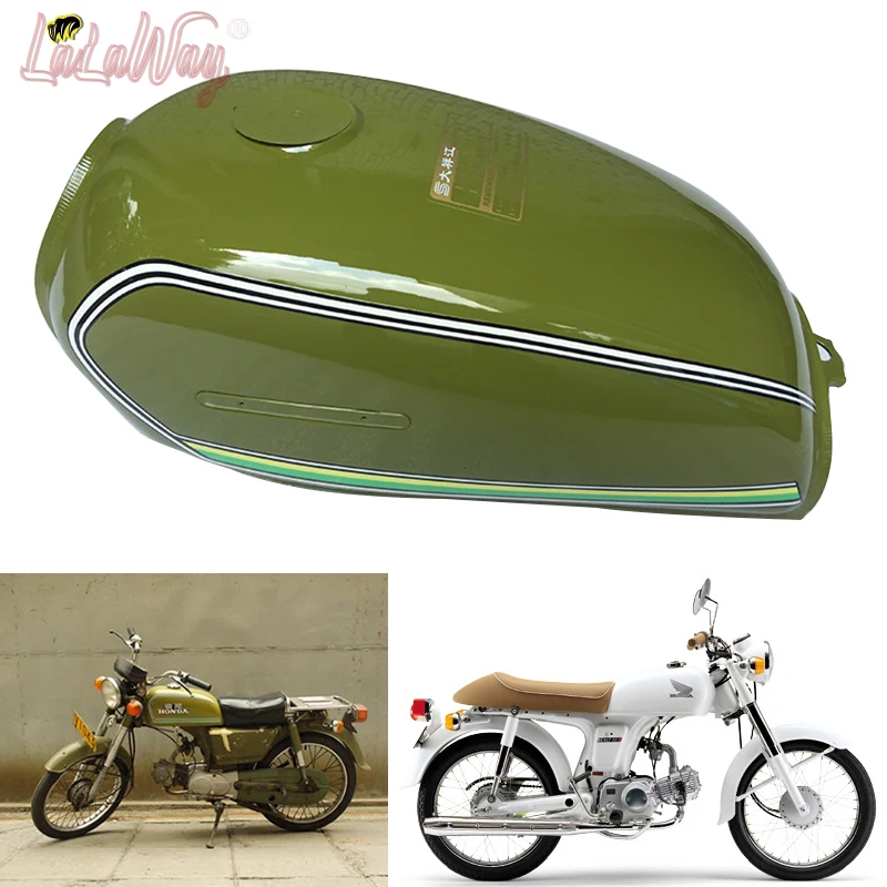 Универсальный черный мотоциклетный топливный бак и боковая крышка для ретро