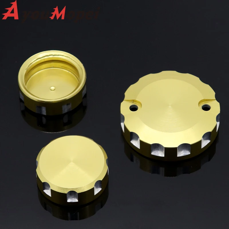 

Front Brake Clutch Rear Brake Reservoir Cover For 690 DUKE 2008 2009 2010 Motorcycle Accessories CNC Oil Fluid Cap