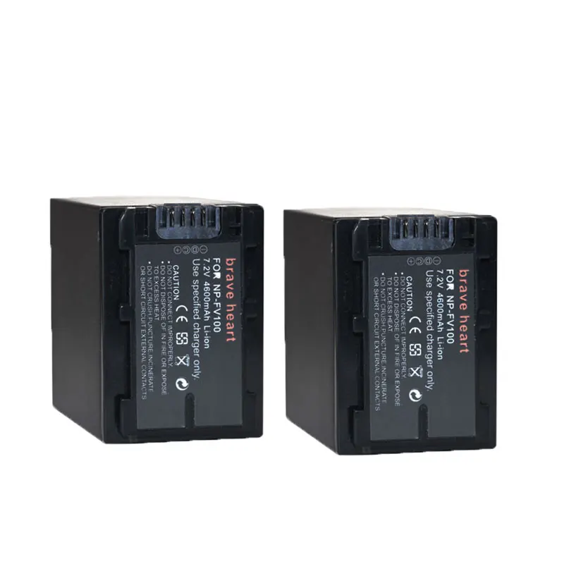 batterie NP-FV100 NP FV100 Battery For Sony DCR-SR15 SR21 SR68 SR88 SX15 SX21 SX44 SX45 SX63 SX65 SX83 SX85 HDR-CX105 | Электроника